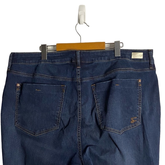 Seven7 Women's Medium Indigo Bombshell High Rise Skinny Jeans - Picture 9 of 10